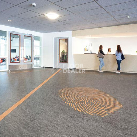 Forbo Marmoleum Ohmex 73048 graphite фото 2 | FLOORDEALER